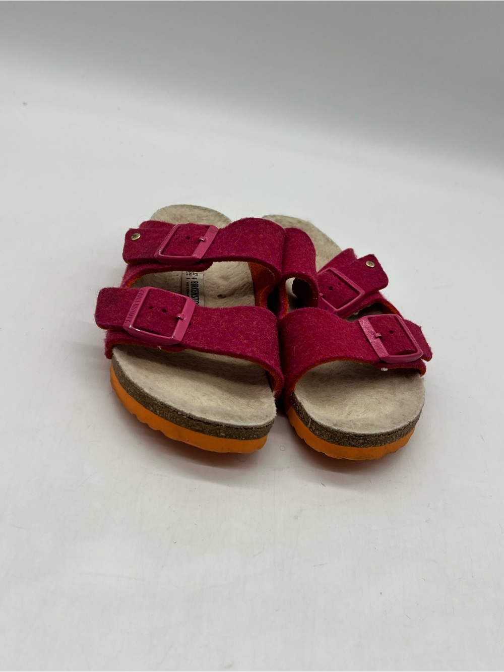 Birkenstock Arizona RIVET Women’s Sz 6 Narrow Ted Wool Sandals Shoes.